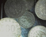 (6) Different Nazi German Coins