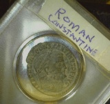 Roman Constantine Coin nearly 2,000 Years Old.