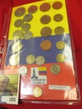 Pack of (23) Columbia Coins, which appear to have been sold as a souvenir.