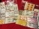 Mixture of Plateblocks and Mint U.S. Stamps. $8.19 face value.
