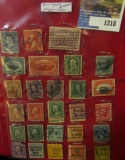 (27) Early U.S. higher value Stamps.
