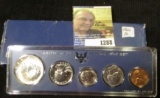 1966 U.S. Special Mint Set, five-piece. Original as issued with 40% Silver Half Dollar.