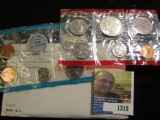 1969 U.S. Mint Set in original cellophane. 40% Silver Half Dollar.