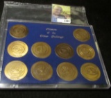 (10) 1983-1986 Coin Set 