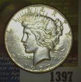 1927 S Peace Dollar. Uncirculated.