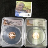 2009 P Inaugural Release Ceremony Professional Year Cent ANACS Slabbed and 2009 P Formative Years