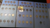 1889-1912 D Partial Set Liberty Nickels (16) Coins and Buffalo Nickels (3) Coins in Whitman Coin Fol