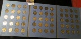 1938-1958 (40) Coins in a Whitman Coin Folder. Including Complete Set of Silver War Nickels.