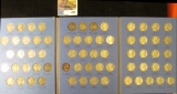 1938-1961 Complete Circulated Set of Jefferson Nickels ia a Whitman Coin Folder.