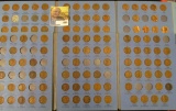 1909-1940 Partial Set Lincoln Cents (71) Coins with 1909 VDB, 13D, 15D, 22 D & 31D and 1941-1969 (70