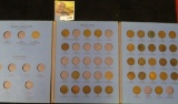 1856-1909 Partial Set Flying Eagle and Indian Head Cents (34) Coins With 1858 Flying Eagle Cent, In