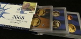 2008 S United States Mint Proof Set. Original as issued.