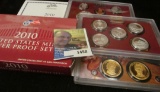 2010 S United States Mint Silver Proof Set. Original as issued.