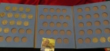 Partial Set of Jefferson Nickels in a blue Whitman folder.