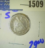 1876-S Seated Liberty Dime