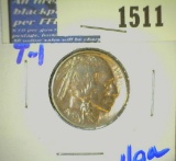 1913 P Type 1 Buffalo Nickel