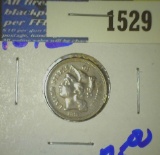 1872 Three Cent Nickel