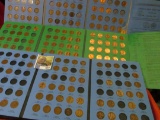 Partially Filled Number One Lincoln Cent Book Starting with 1909, Mostly Complete Number 2 Lincoln C