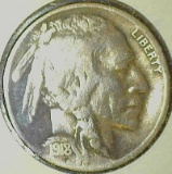 Semi Key Date 1918-S Buffalo Nickel