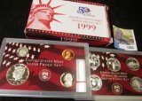 1999 S U.S. Silver Proof Set in original holder as issued.
