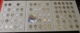 Partial Set of Mercury Dimes dating 1916-45S, (57 Silver), the 1921 P grades VG, the remainder are A