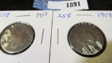 1909 P & 1915 P Barber Quarters.