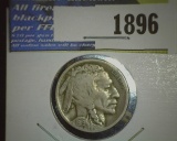 1919 D Buffalo Nickel.