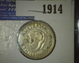 1943 S Australia Silver Shillings