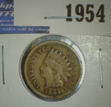 1864 Copper-Nickel Indian Head Cent, Popular Civil War Date.
