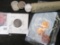 (3) 2009 Commemorative BU Lincoln Cents; 1873 Indian Head Cent; & a roll of forty nicely dated Buffa