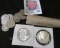 (40) Pre 1974 Jefferson Nickels; 1958 D & 61 P Silver Franklin Half Dollars.