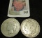 1878 P Morgan Silver Dollar & 1934 D Peace Silver Dollar.