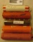 (5) Rolls of Solid date Wheat Cents, includes 1942D, 48S, 52D, 55D, & 58D.