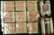 1944P, 46P, 52D, 56D, & 57D Solid Date rolls of Wheat Cents; & (9) used Blocks of Four Postage Due S