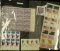 $4.14 face value in mint U.S. Stamps, partial sheet and etc.