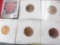 1937D, 38P, D, S, & 40P Lincoln Cents. All Uncirculated.