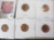 1937D, S, 38P, D, & 40P Lincoln Cents. All Uncirculated.