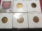 1936P, D, S, 37P, & D AU to Uncirculated Lincoln Cents, all carded and ready to be priced for the co