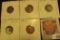 1930D AU, 30S VF, 31D EF, 32P VF, & 32D EF Lincoln Cents, all carded and ready to be priced for the