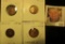 1926S Good, 27P AU, 27D EF, & 28 Large S Very Good Lincoln Cents, both carded and ready to be priced