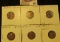 1925D EF, 25S EF, 26P Unc, 26D EF, 26S Good, & 28 Large S Fine Lincoln Cents, both carded and ready