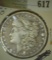 1884 New Orleans Mint Morgan Silver Dollar.