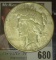 1923 S U.S. Silver Peace Dollar.
