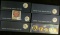 (6) 1967 U.S. Special Mint Sets in original holders, Cent to Silver Half Dollars.