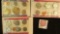 1975, 80, & 81 U.S. Mint Sets in original cellophane and envelopes.