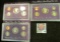 1989 S, 90 S, & 91 S U.S. Proof Sets in original holders as issued.