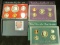 1973 S, 93 S, & 98 S U.S. Proof Sets in original holders as issued.