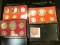 1974 S, 76 S, & 77 S U.S. Proof Sets in original holders as issued.