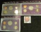 1984 S, 87 S, & 88 S U.S. Proof Sets in original holders as issued.