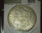 1889 S Morgan Silver Dollar, Double Profile??? Mint made error? or added? Sell as is.